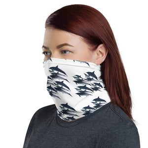 Dolphin Face Cover/ Neck Gaiter