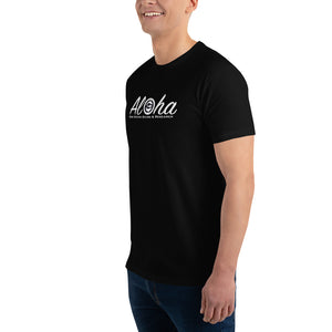 Aloha White Shark Teeth Islands @OneOceanDiving Short Sleeve T-shirt