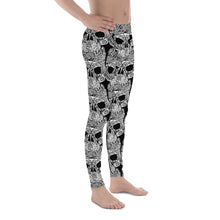 Marine Life Skull Tattoo Men's Dive Rashguard Pants
