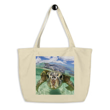 Save The Sea Turtles International Large organic tote bag