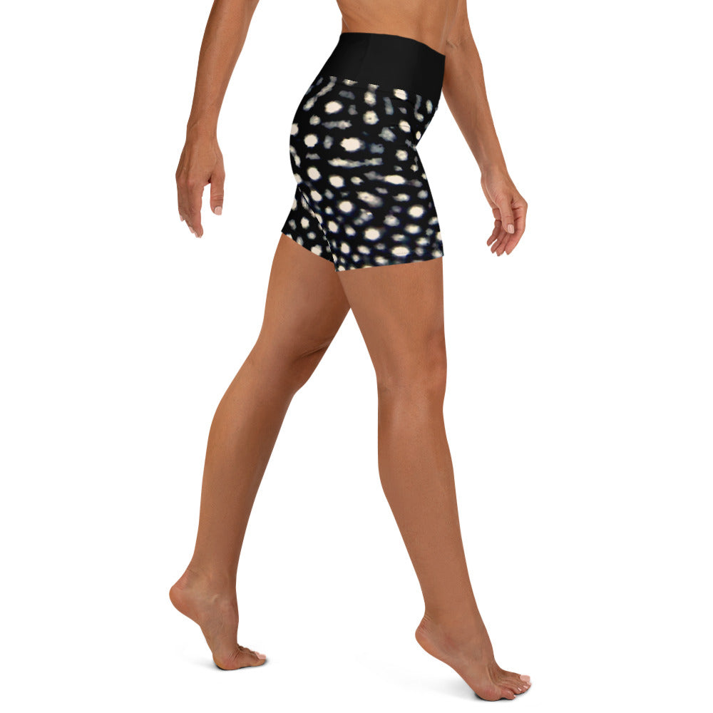 Whale Shark Yoga Shorts