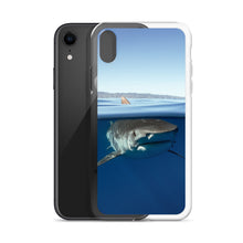 Tiger shark over under iPhone Case