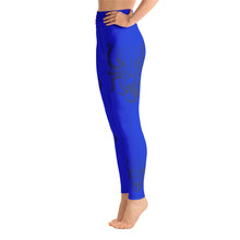 Blue Ring Octopus Leggings