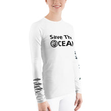 Save The Ocean, One Ocean Conservation Women's Rash Guard