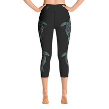 The Alexis Turtle Honu Under The sea Yoga Capri Leggings