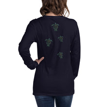 Baby Sea Turtles Swimming Up! Unisex Long Sleeve Tee