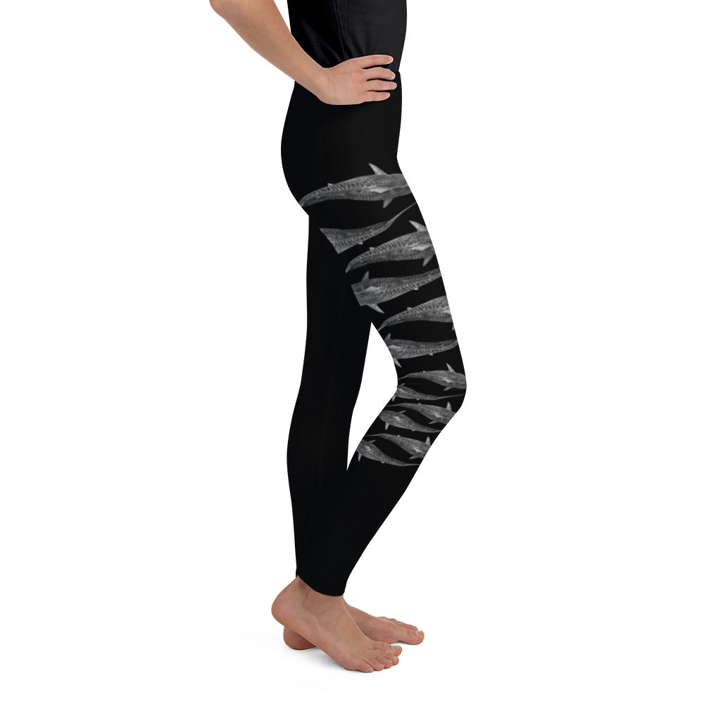 Moana Tiger Shark Youth Leggings – OneOceanDesigns