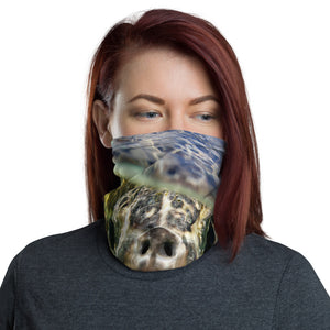 Turtle! Save The Sea Turtles International benefit face cover / Neck Gaiter