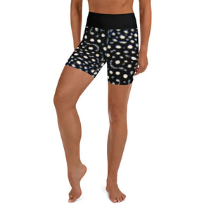 Whale Shark Yoga Shorts