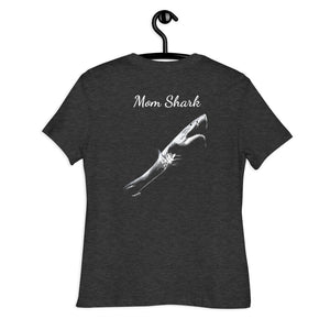 Mom Shark Women's Relaxed T-Shirt