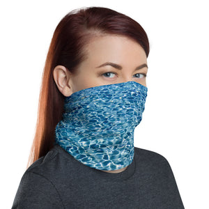 Water Face Cover. Ocean Face Cover. Save The Ocean / Save The World. Neck Gaiter