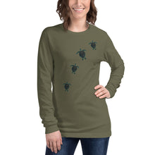 Baby Sea Turtles Swimming Up! Unisex Long Sleeve Tee