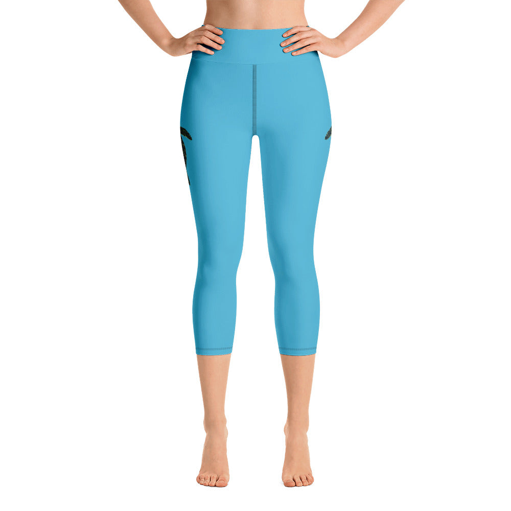 Turtle Yoga Capri Leggings