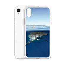 Tiger shark over under iPhone Case
