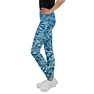 #SaveTheOcean Ocean Young Adult Teen Youth Leggings