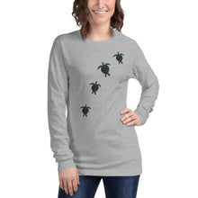 Baby Sea Turtles Swimming Up! Unisex Long Sleeve Tee