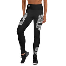 Marine Life Skull Yoga Leggings
