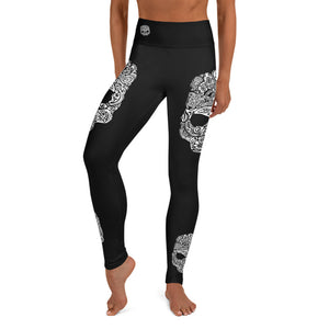 Marine Life Skull Yoga Leggings