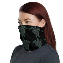 Sea Turtle Black Matches Everything Face Cover / Neck Gaiter