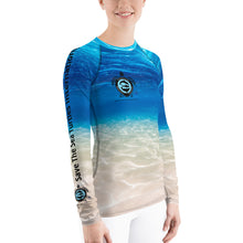 Save The Sea Turtles International Women's Rash Guard Marine Conservation & Research Women's Rash Guard