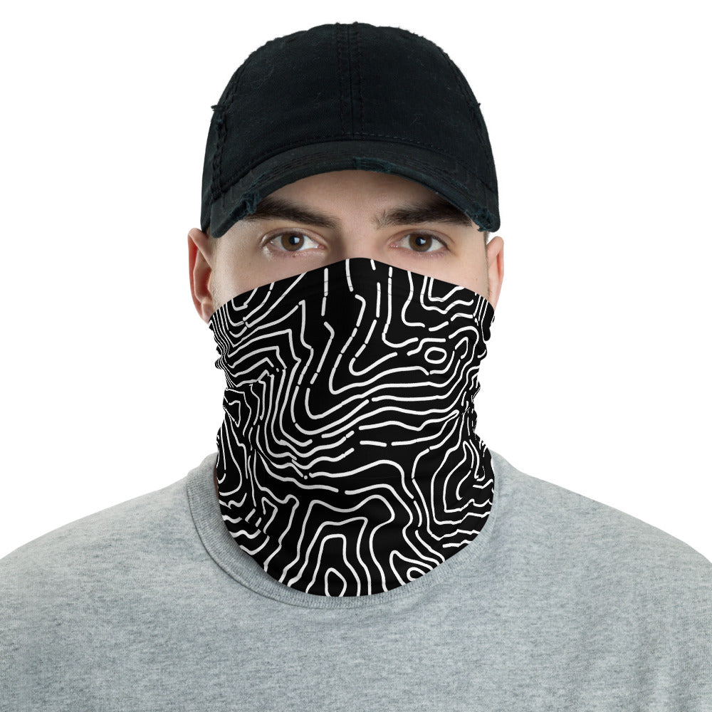 Ocean mapping bold Face cover/Neck Gaiter