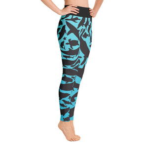 Silhouette Sea Creature Yoga Leggings