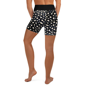 Whale Shark Yoga Shorts