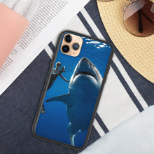 Biodegradable phone case featuring Grandma Great White and Ocean Ramsey