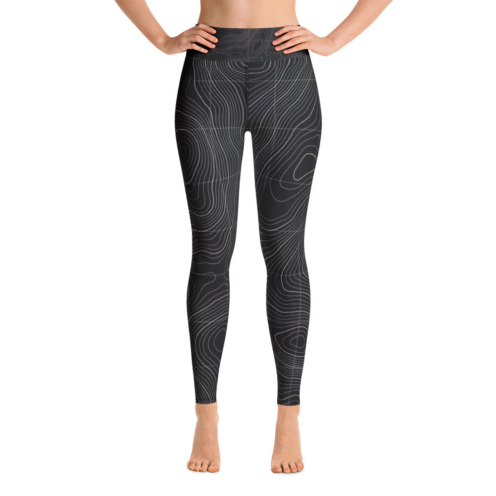 Ocean Contour Yoga Leggings