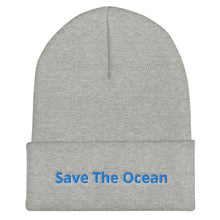 Save The Ocean Cuffed Beanie