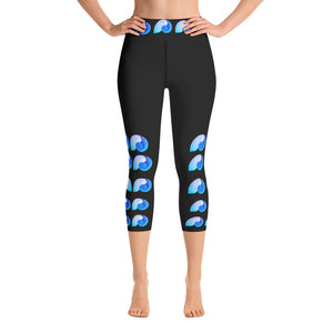 Nautilus One Ocean Yoga Capri Leggings