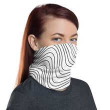 Ocean White Contour face Cover / Neck Gaiter