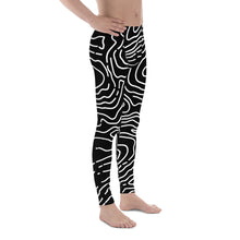 Men's Ocean Map Surf, Swim, Yoga Leggings