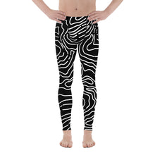 Men's Ocean Map Surf, Swim, Yoga Leggings