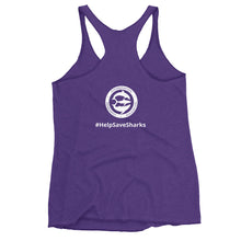 Lady Shark Claire Nikki Dorsal Women's Racerback Tank