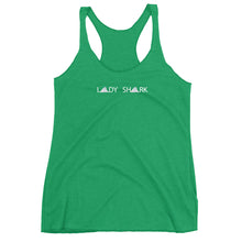Lady Shark Claire Nikki Dorsal Women's Racerback Tank