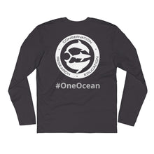 Great White Shark Long Sleeve Fitted Crew