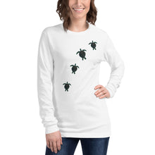 Baby Sea Turtles Swimming Up! Unisex Long Sleeve Tee