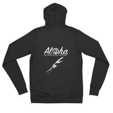Great White Aloha Unisex zip hoodie
