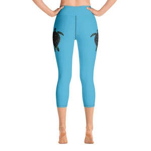 Turtle Yoga Capri Leggings