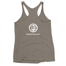 Lady Shark Claire Nikki Dorsal Women's Racerback Tank