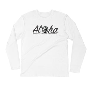 Aloha Tiger Shark Long Sleeve Fitted Crew