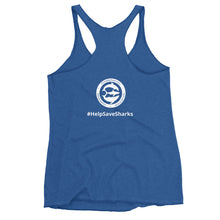 Lady Shark Claire Nikki Dorsal Women's Racerback Tank