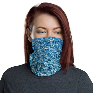 Water Face Cover. Ocean Face Cover. Save The Ocean / Save The World. Neck Gaiter