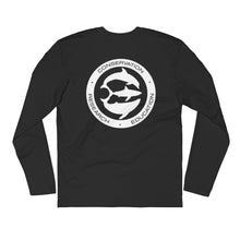 Skull Ocean JuanSharks Long Sleeve Fitted Crew