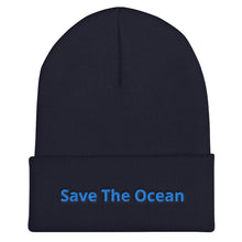 Save The Ocean Cuffed Beanie
