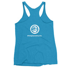 Lady Shark Claire Nikki Dorsal Women's Racerback Tank