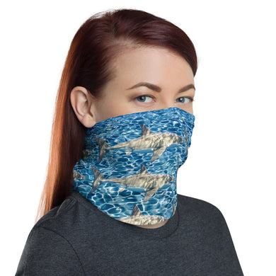 Shark Water Face Cover / Neck Gaiter