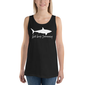 Just Keep Swimming Unisex Tank Top