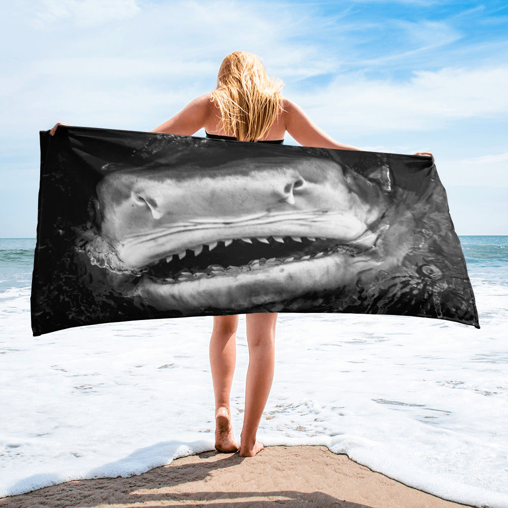 Shark Smile Towel